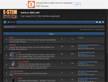 Tablet Screenshot of e-stim.net